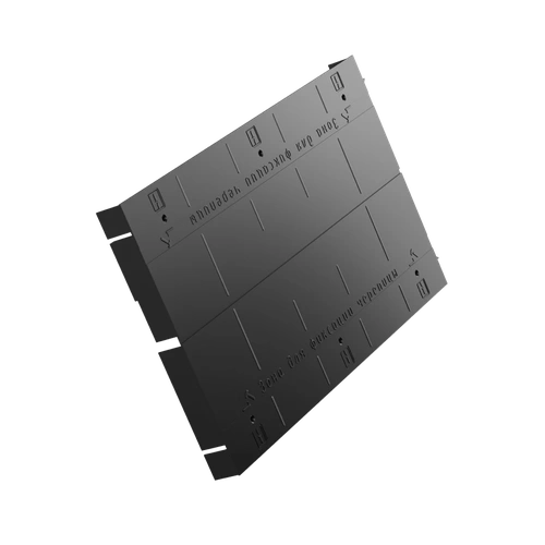 Аэратор кровельный коньковый ТехноНиколь Стандарт Черный
