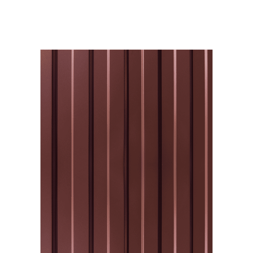 Профнастил С8 0,35 RAL-3005 красное вино